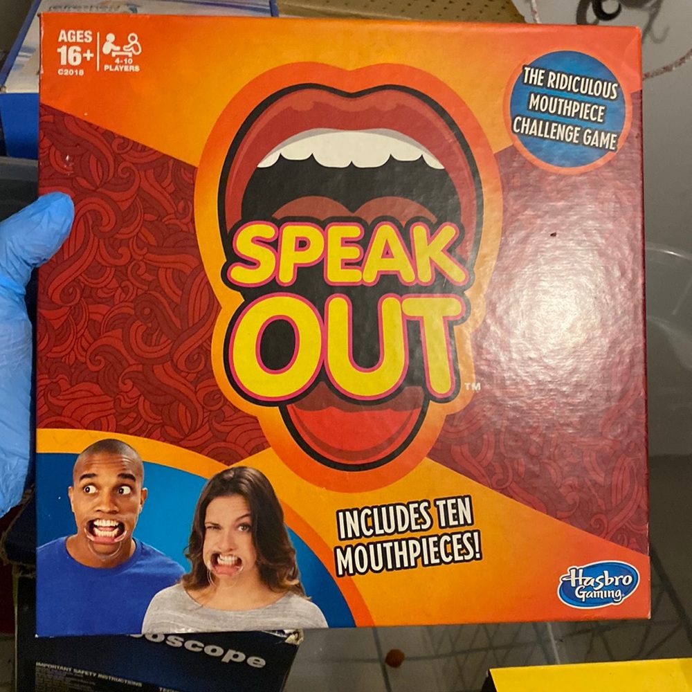 Speak out game